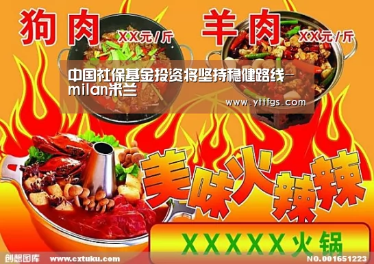 中国社保基金投资将坚持稳健路线-milan米兰(图1) milan米兰app官网
